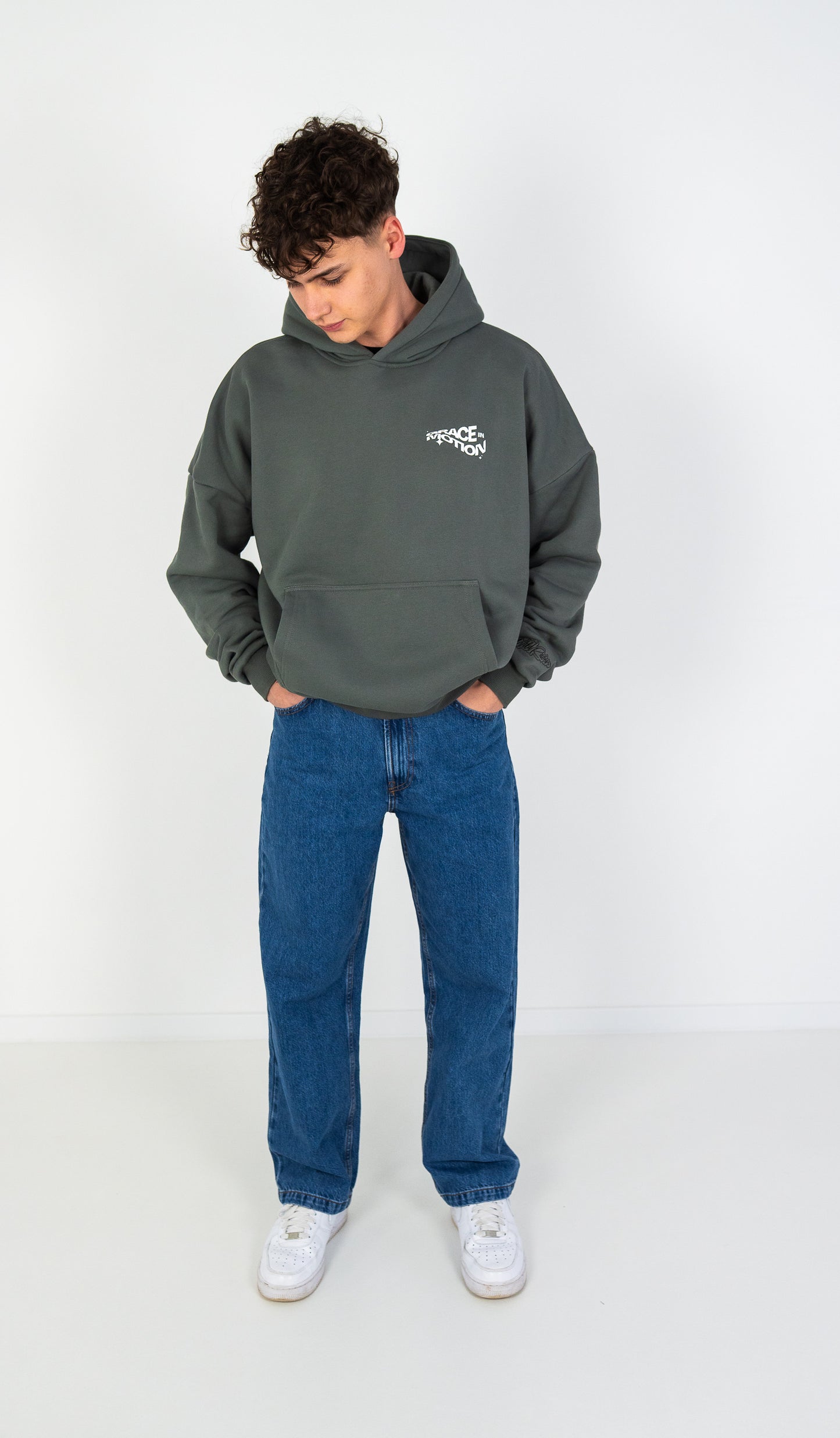 DUNKELGRAU GRACE HOODIE