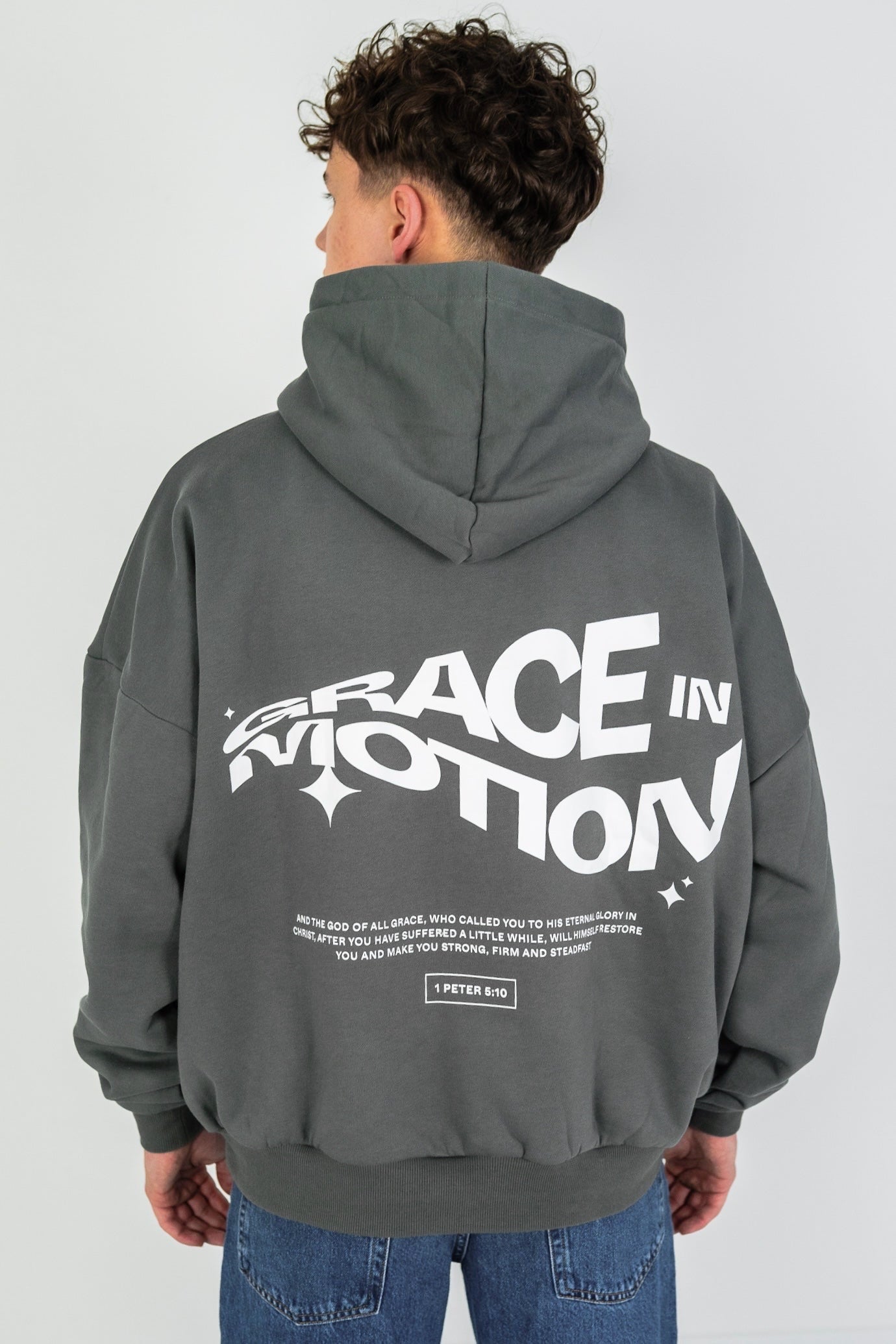 DUNKELGRAU GRACE HOODIE