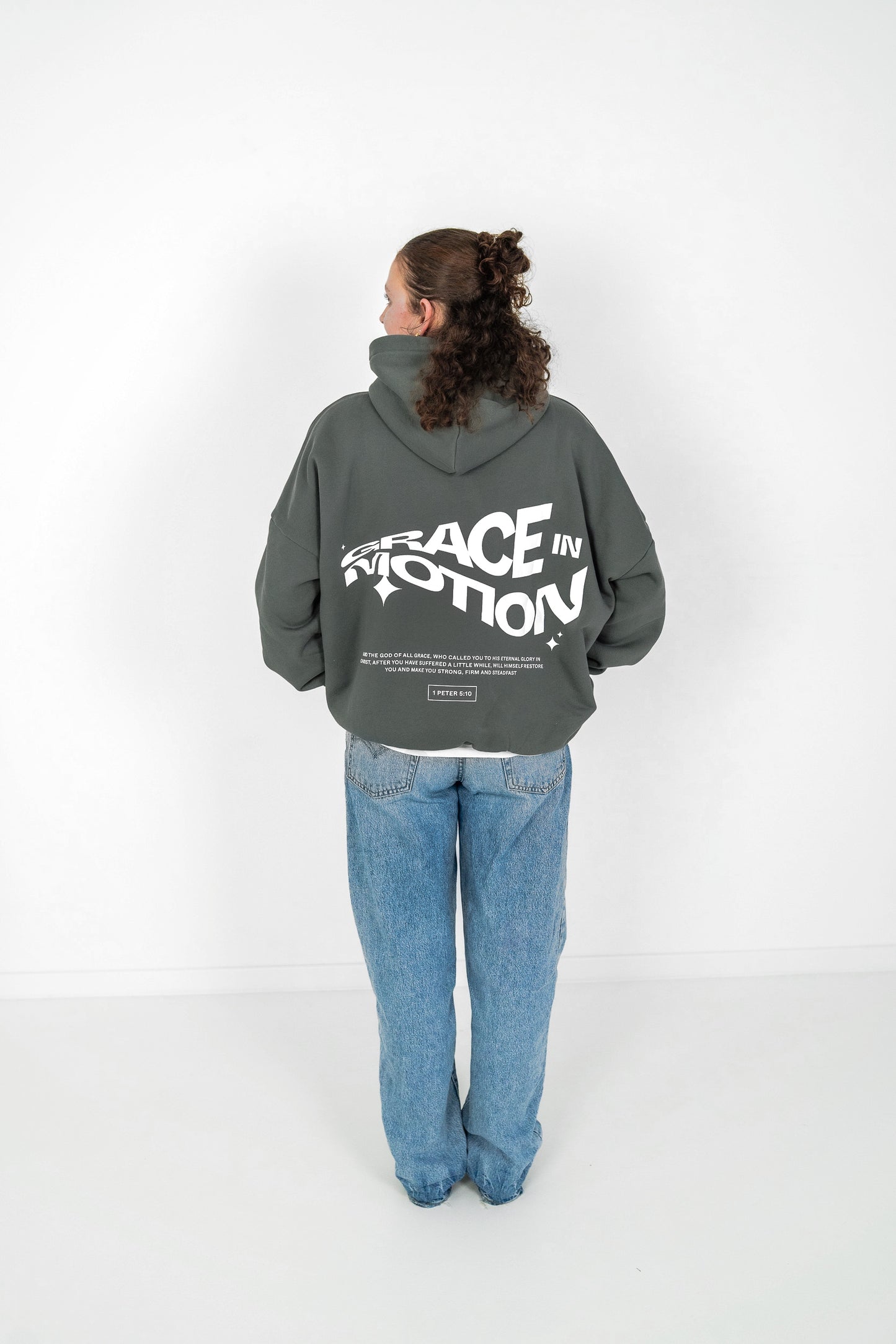 DUNKELGRAU GRACE HOODIE